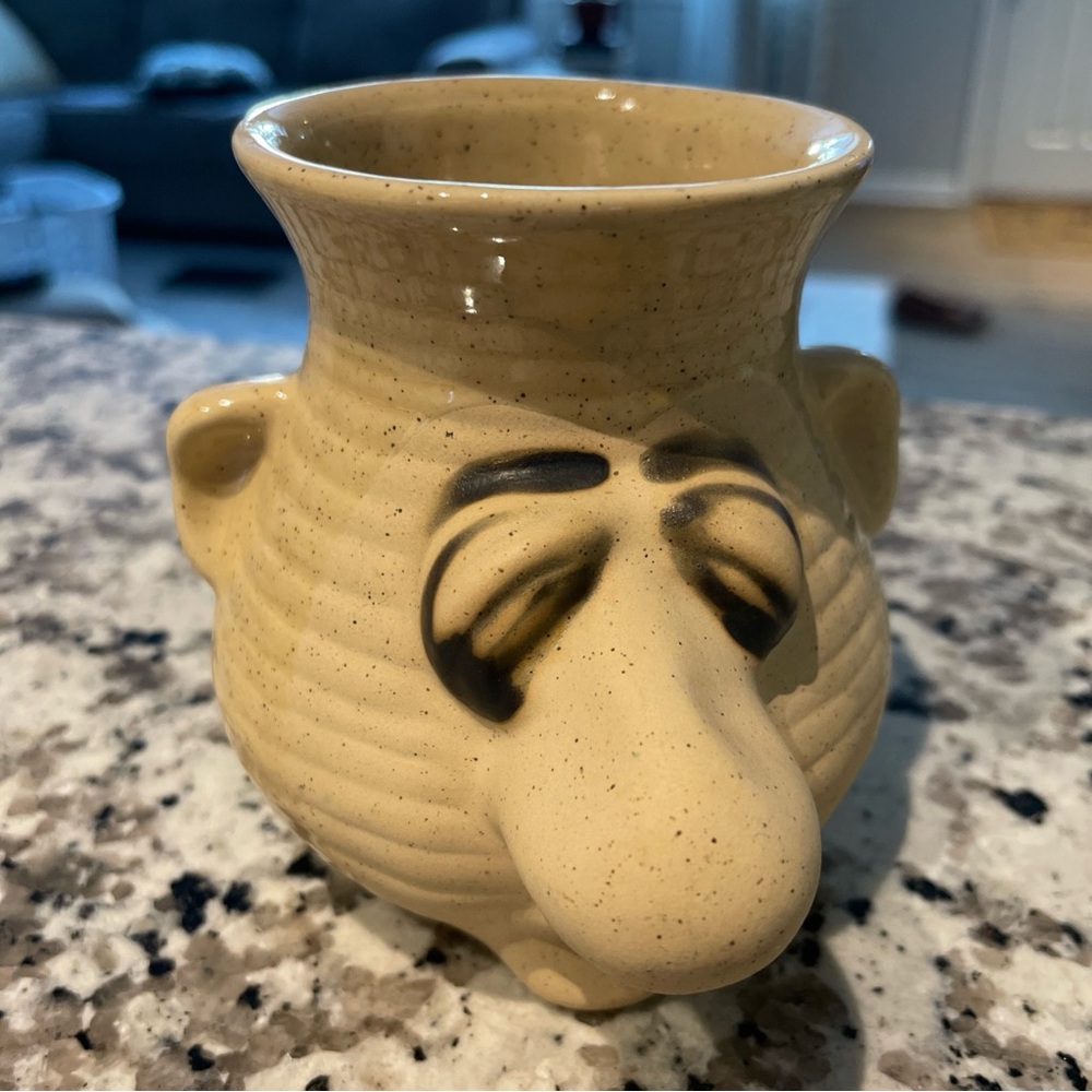 Peter Petrie “It’s Snot a Mug” Egg Separator Stoneware Pottery